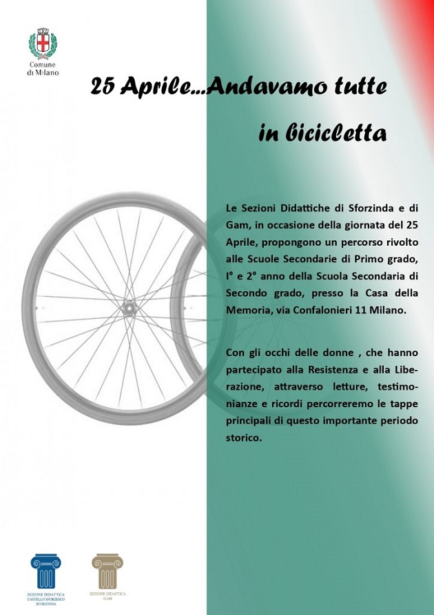 25 aprile… Andavamo tutte in bicicletta