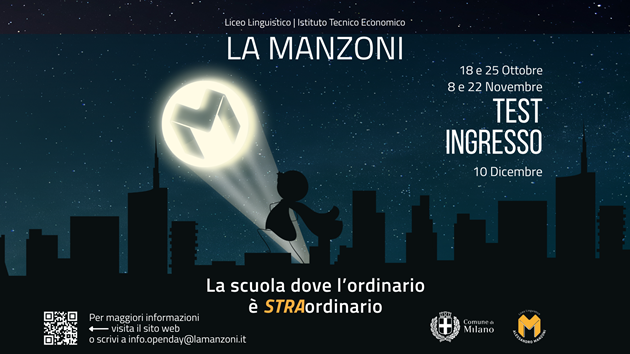 Civico Polo Manzoni: gli open day