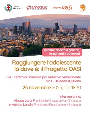25 novembre 2025: OASI, il progetto si presenta